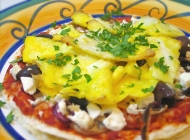 egg pizza