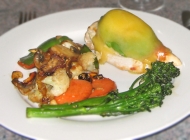 chicken avocado stir fry